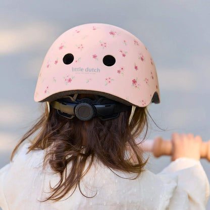 Little Dutch Helmet - Pink Fairy Floral