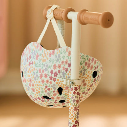 Little Dutch Helmet - Off White Sunny Flower