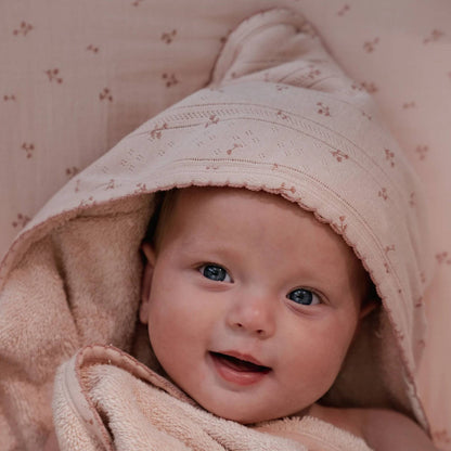 Little Dutch Hooded Towel - Pure Blossom