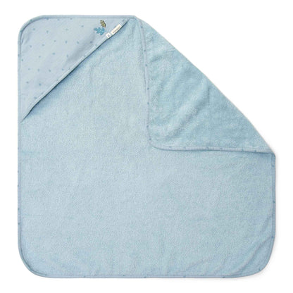 Little Dutch Hooded Towel - Pure Denim Blue