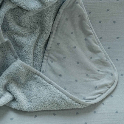 Little Dutch Hooded Towel - Pure Denim Blue