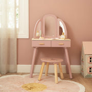 Little Dutch Large Wooden Kids Dressing Table