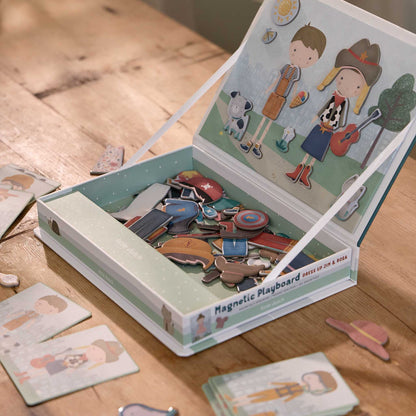 Little Dutch Magnetic Playboard Jim & Rosa