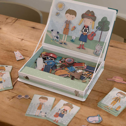 Little Dutch Magnetic Playboard Jim & Rosa