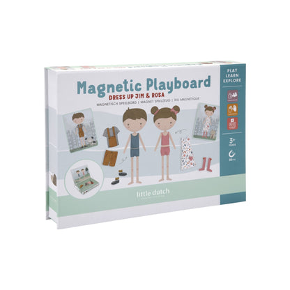 Little Dutch Magnetic Playboard Jim & Rosa