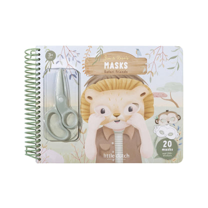 Little Dutch Mask Book - Safari Friends