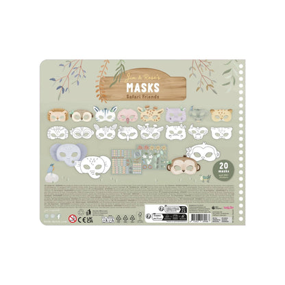 Little Dutch Mask Book - Safari Friends