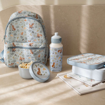 Little Dutch Campus Pop-Up Water Bottle - Forest Friends