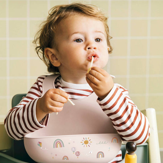 Little Dutch Mio Bib - Sunshine & Rainbow