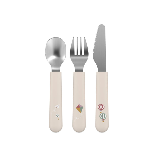 Little Dutch Mio Children's Cutlery Set  - Sunshine & Rainbow