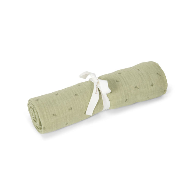 Little Dutch Muslin Swaddle - Pure Sage
