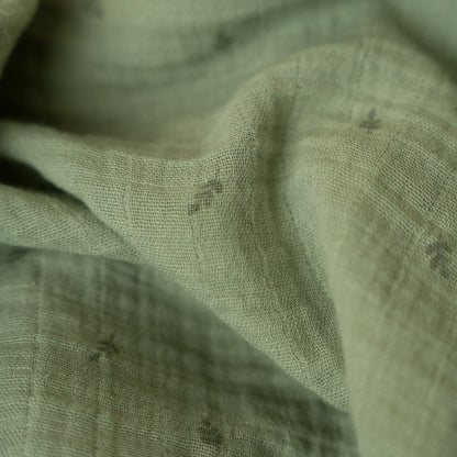 Little Dutch Muslin Swaddle - Pure Sage