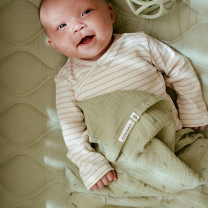Little Dutch Muslin Swaddle - Pure Sage