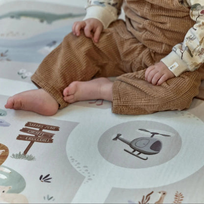 Little Dutch Car Play Mat - Safari Friends