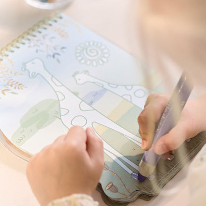 Little Dutch Lion Colouring Book - Safari Friends