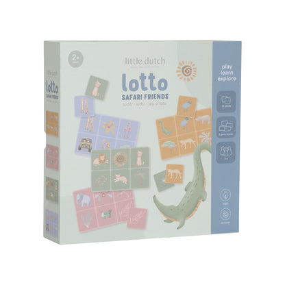 Little Dutch Lotto Game - Safari Friends