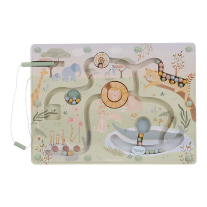 Little Dutch Magnetic Maze - Safari Friends