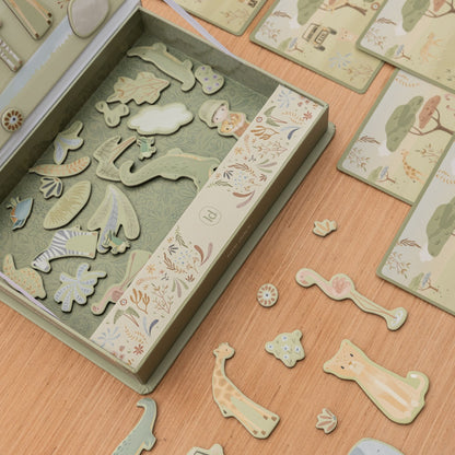 Little Dutch Magnetic Playboard - Safari Friends