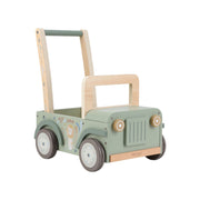 Little Dutch Wooden Push Car Jeep - Safari Friends