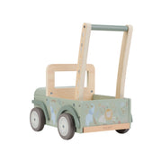 Little Dutch Wooden Push Car Jeep - Safari Friends