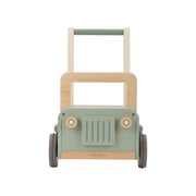 Little Dutch Wooden Push Car Jeep - Safari Friends
