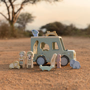 Little Dutch Shape Sorter Jeep - Safari Friends
