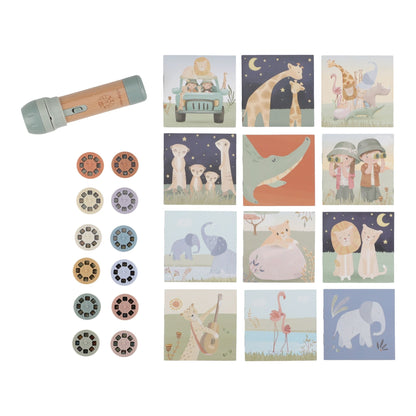 Little Dutch Story Projector - Safari Friends