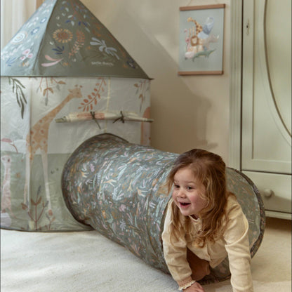 Little Dutch Safari Tent With Play Tunnel