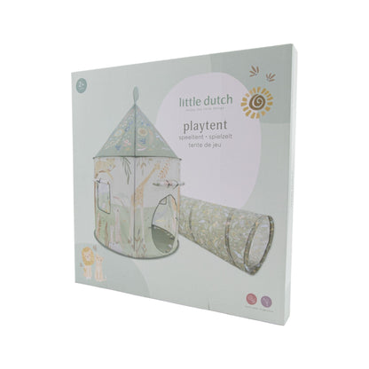 Little Dutch Safari Tent With Play Tunnel