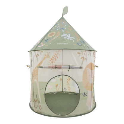 Little Dutch Safari Tent With Play Tunnel