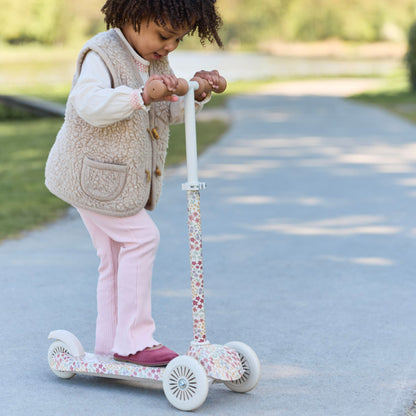 Little Dutch Scooter - Off White Sunny Flowers