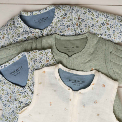Little Dutch Jersey Sleeping Bag 0.3 Tog - Forest Treasures