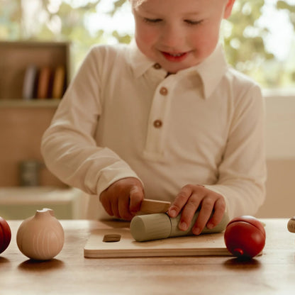 Little Dutch Wooden Slicing Vegetables
