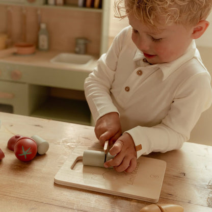 Little Dutch Wooden Slicing Vegetables