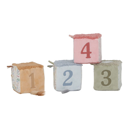 Little Dutch Soft Block Set - Safari Friends