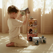 Little Dutch Stacking Blocks With Cars