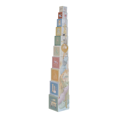 Little Dutch Stacking Tower - Safari Friends