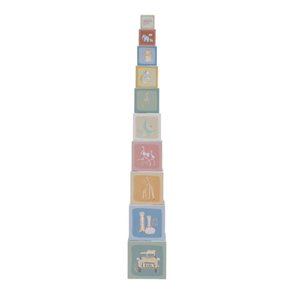 Little Dutch Stacking Tower - Safari Friends