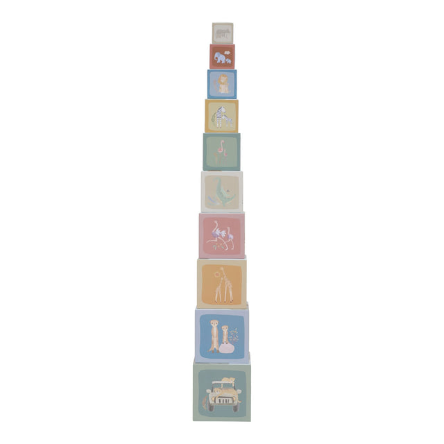 Little Dutch Stacking Tower - Safari Friends