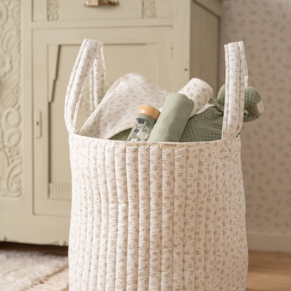 Little Dutch Storage Basket Large - Blueberry Leaves