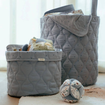 Little Dutch Storage Basket - Pure Denim Blue