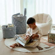 Little Dutch Storage Basket - Pure Denim Blue