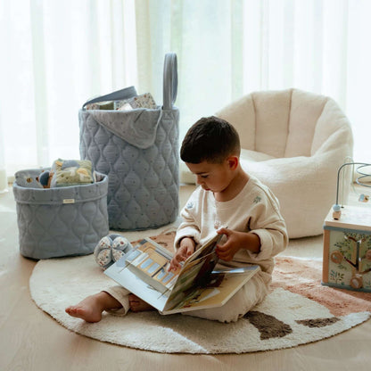 Little Dutch Storage Basket - Pure Denim Blue