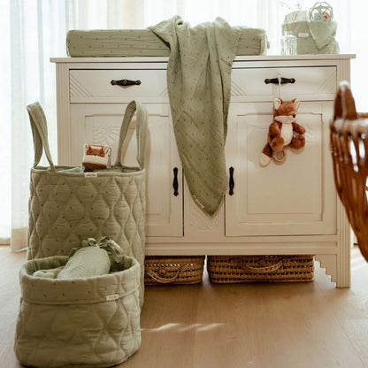 Little Dutch Storage Basket - Pure Sage