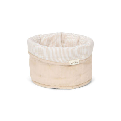 Little Dutch Storage Basket - Pure Soft Beige Stripe