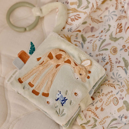 Little Dutch Stroller Booklet - Safari Friends