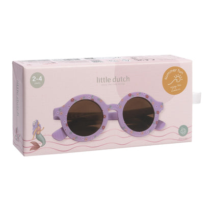 Little Dutch Sunglasses - Purple Flowers