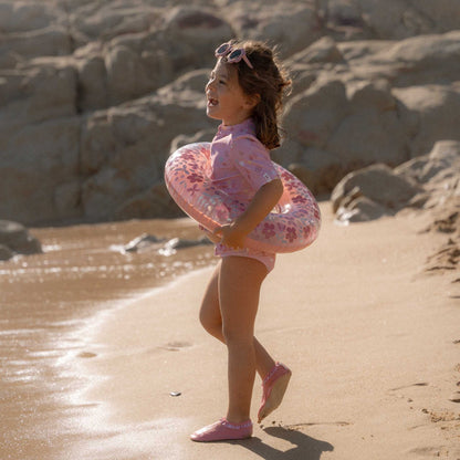 Little Dutch Swim Ring - Pink Flowers