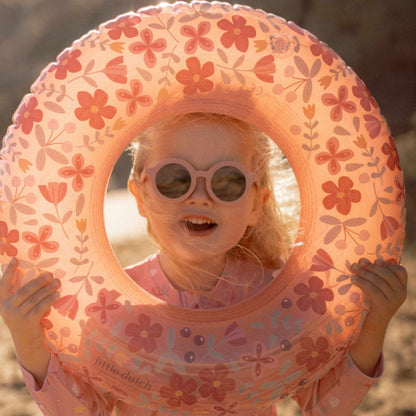 Little Dutch Swim Ring - Pink Flowers