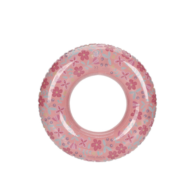 Little Dutch Swim Ring - Pink Flowers